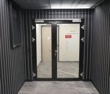 Abhang Coolfire-Thermo 74 Feuerfeste Glastür und Fassade