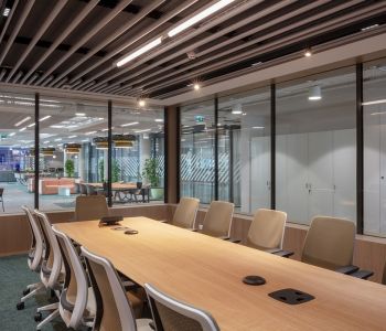 GTC Tower Office Building – Coolfire Thermo 74 EI120 - Rahmenlose Feuerschutz Glaswandsystem