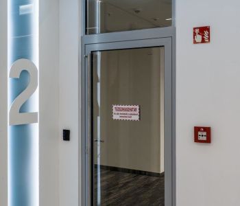 Telecom Geschäftszentrum Coolfire-Thermo 74 Feuerfeste Glastür und Fassade